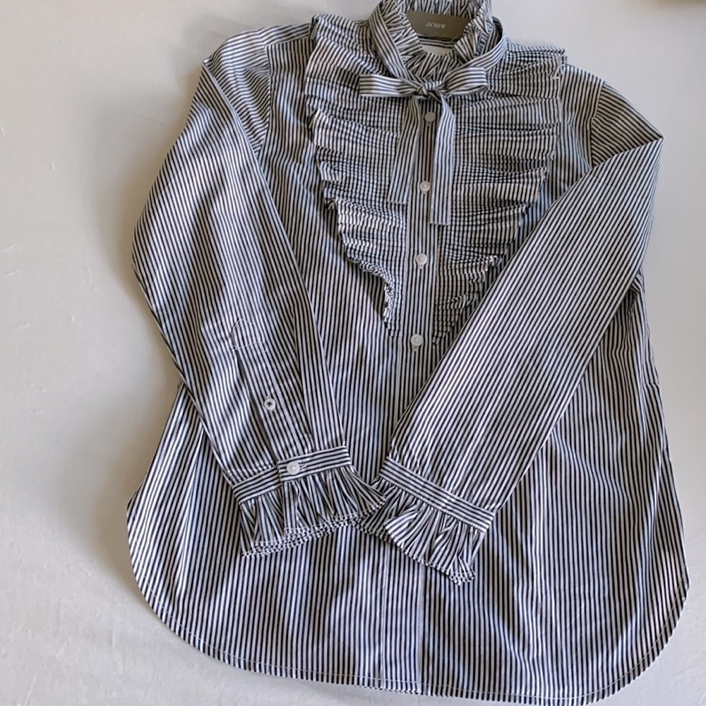 J Crew 🆕 Striped Button Down Shirt